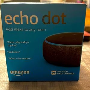 New echo dot unopened in box